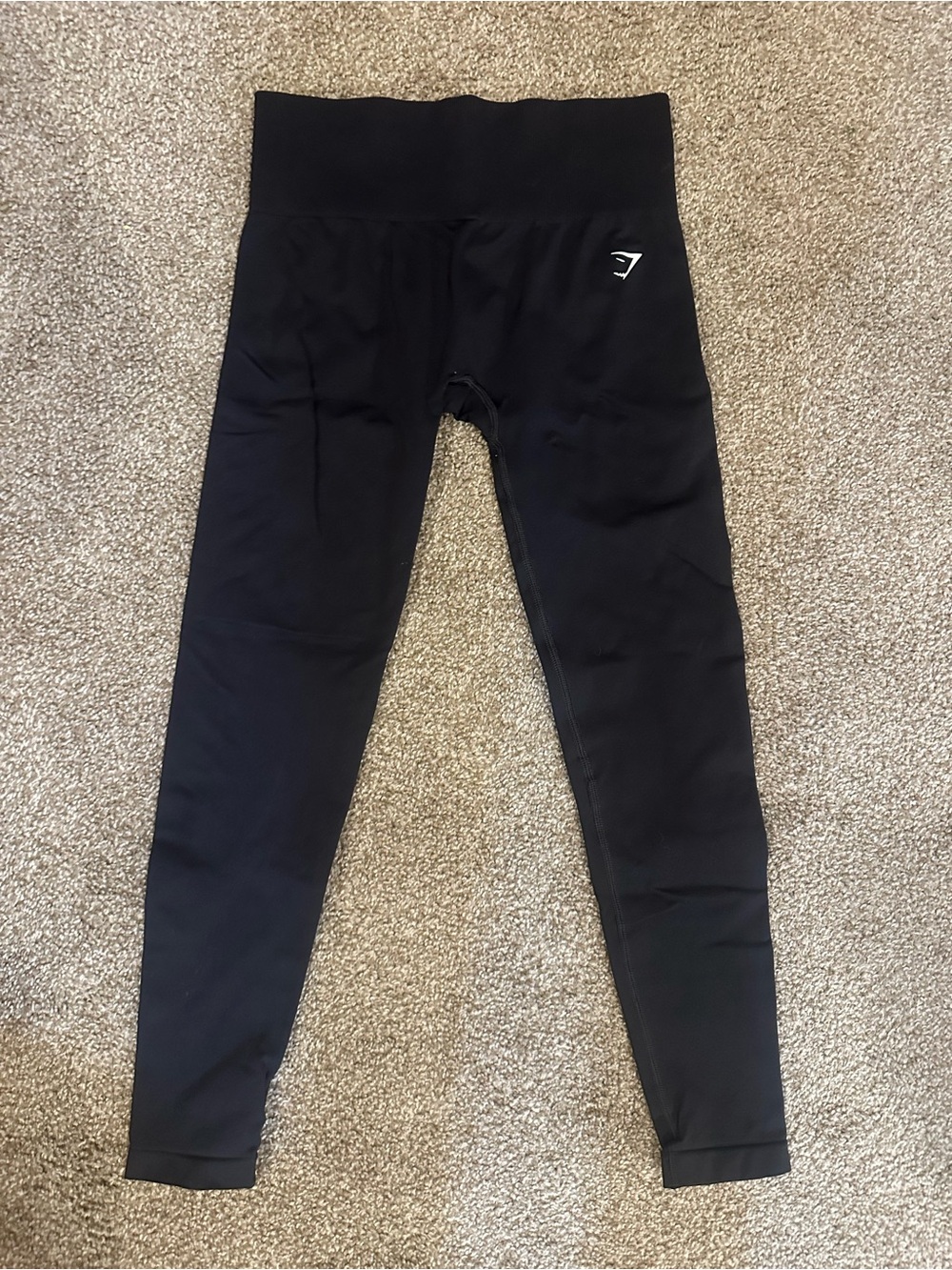 Gymshark Black High-Waist Active Leggings